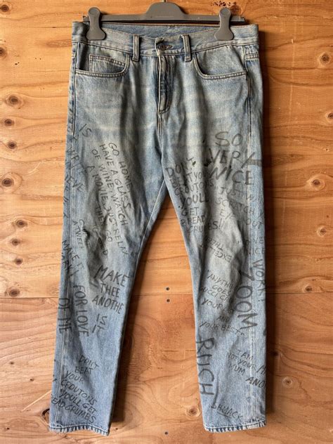 gucci scribbled writing print punk pant rediit|GUCCI TRACKSUIT MASTER LIST : r/FashionReps .